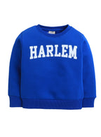 Boys' Blue "Harlem" Graphic Sweatshirt