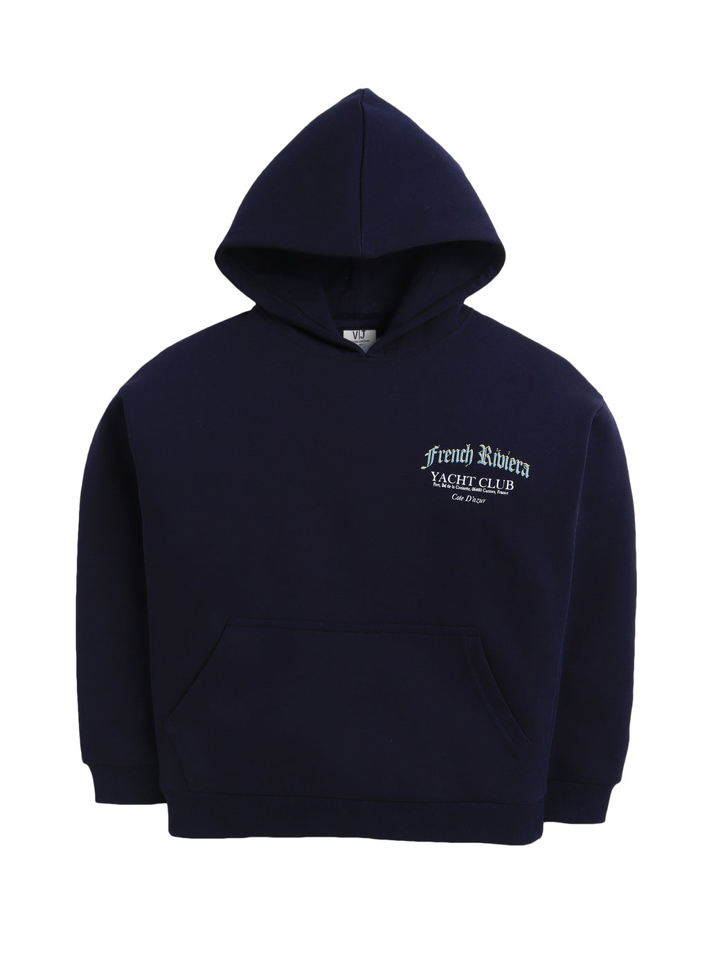 Boys' Navy "French Riviera Royal Athl" Hooded Sweatshirt