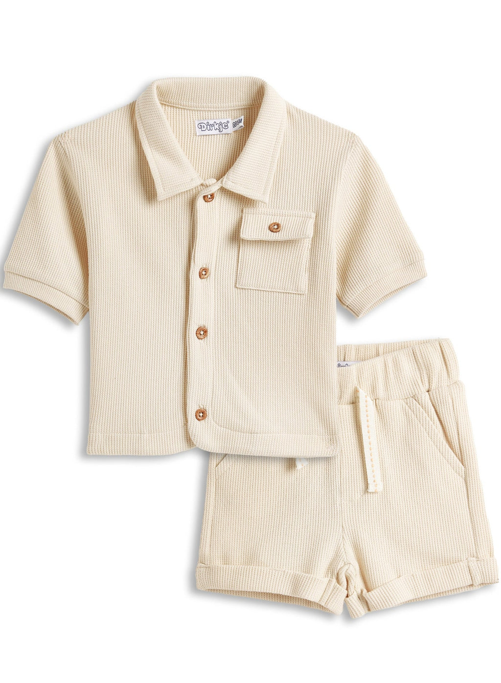 Dirkje Boys Set - Short Sleeve Shirt & Shorts