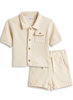 Dirkje Boys Set - Short Sleeve Shirt & Shorts
