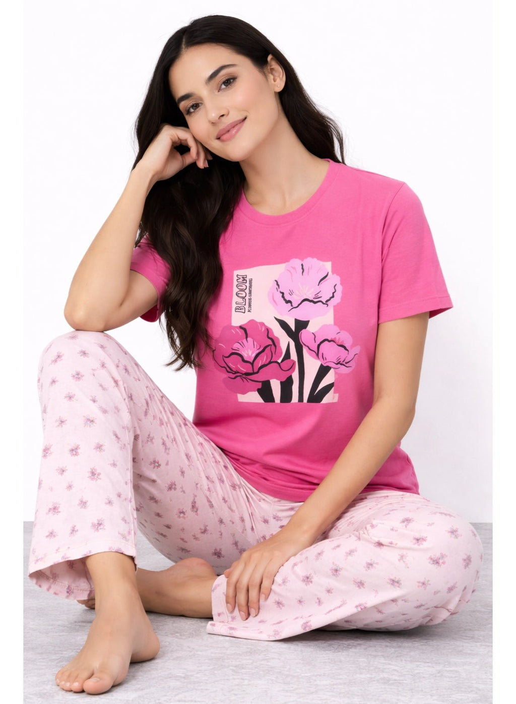 Graphic Pyjama Set