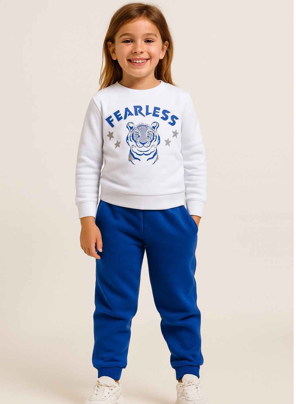 Fearless Tiger Fleece Sweatshirt