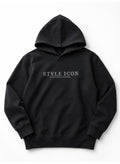 Girls Text Print Hoodie Sweatshirt