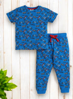 Victor And Jane - All-Over Printed T-Shirt And Pyjama Set