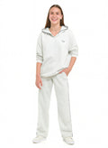 Girls’ Hoodie & Wide-Leg Pants Set