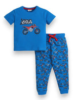 Victor And Jane - Printed T-Shirt And All-Over Printed Pyjama Set