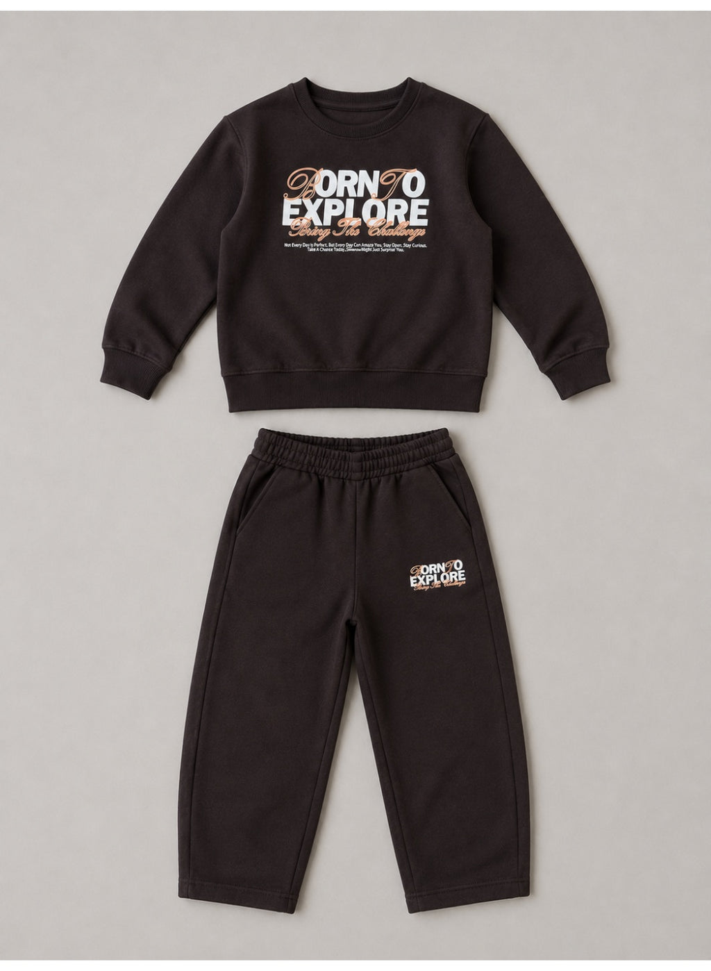 Boys’ Graphic Sweatshirt and Jogger Set