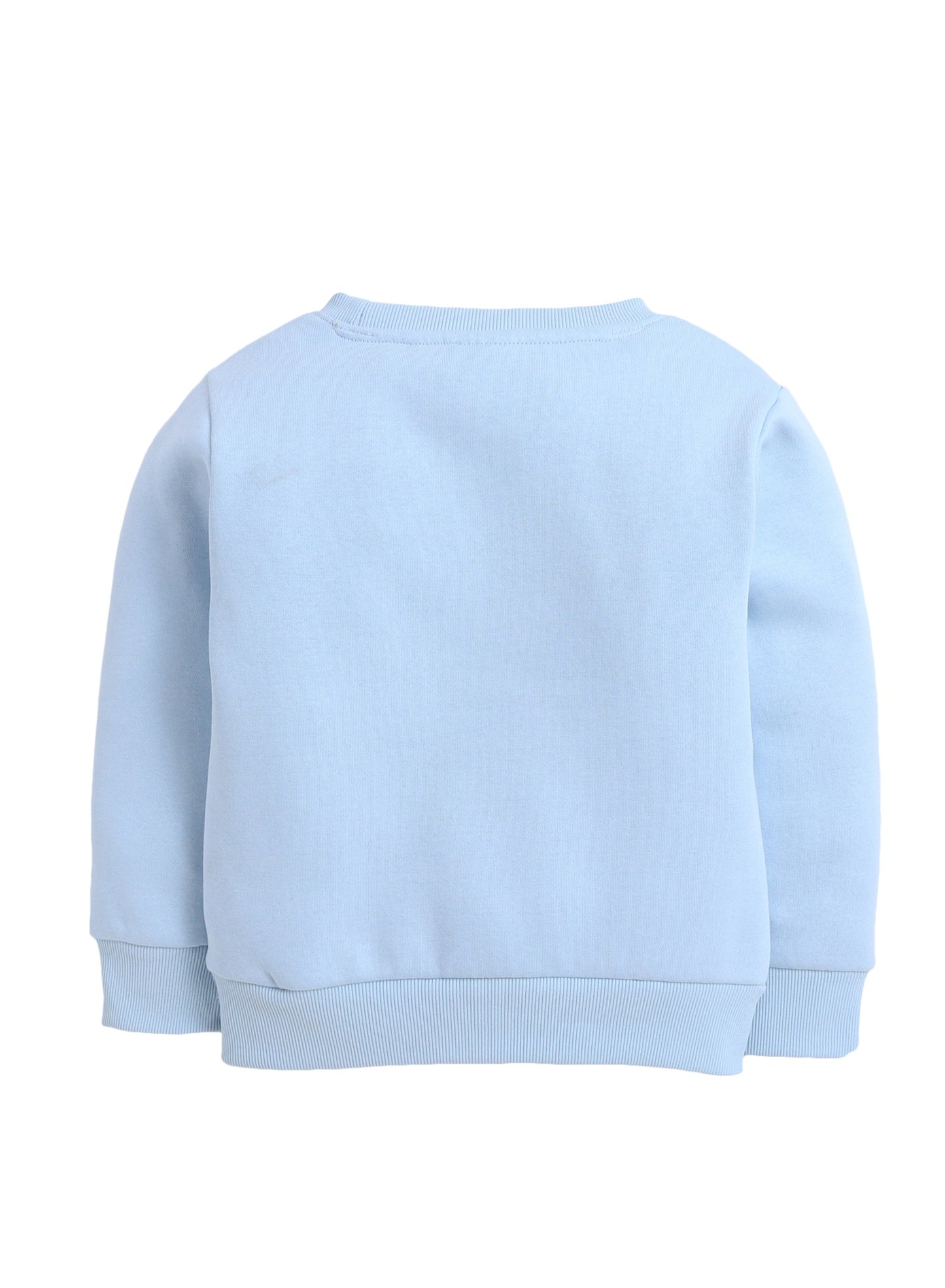 Boys' “Just Say YUP” Teddy Graphic Sweatshirt – Dusty Blue