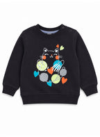 Girls 2-Piece Graphic Sweatshirt & Jogger Pants Set