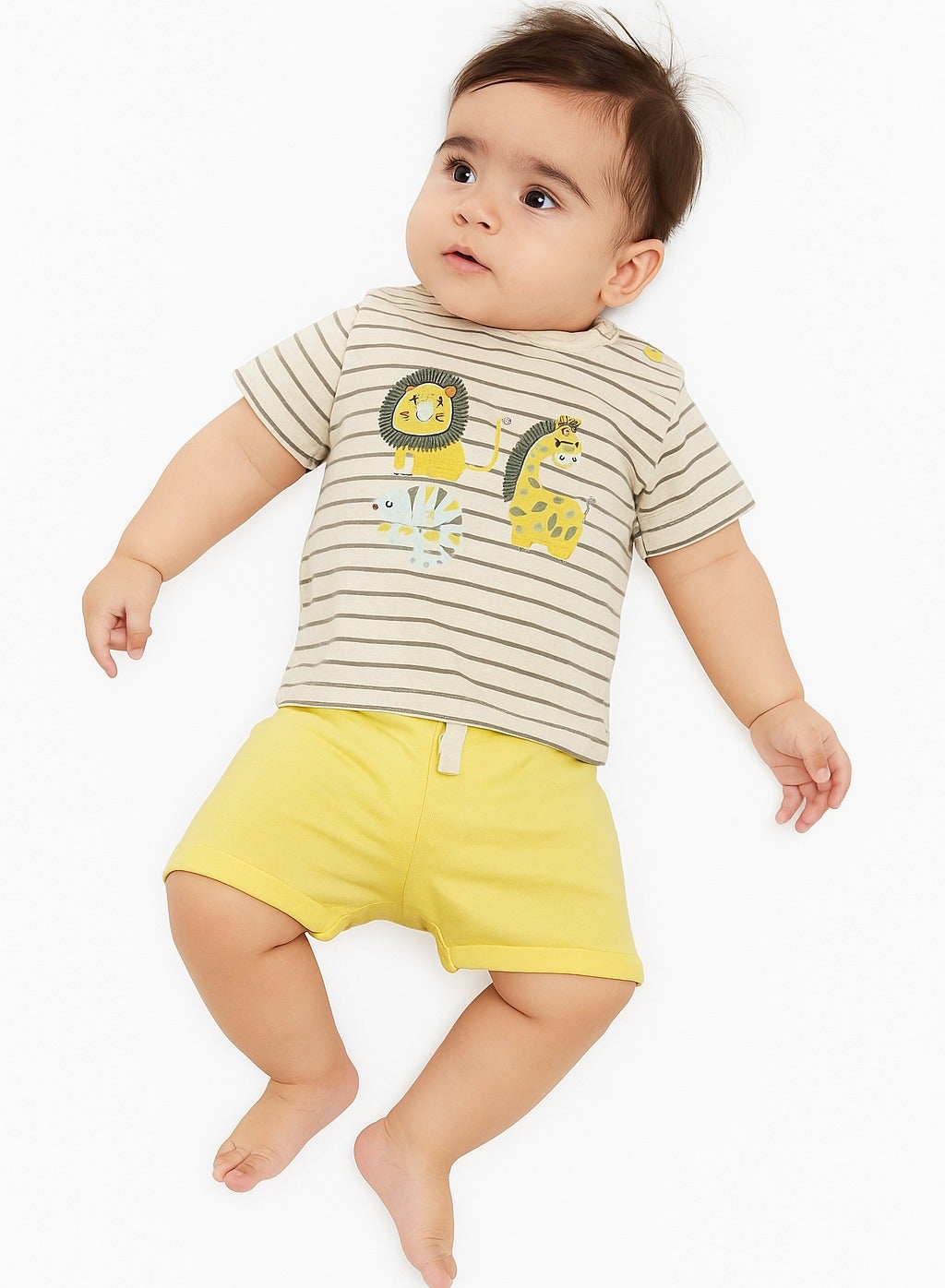 Dirkje Boys Set - Stripes T-shirt & Shorts