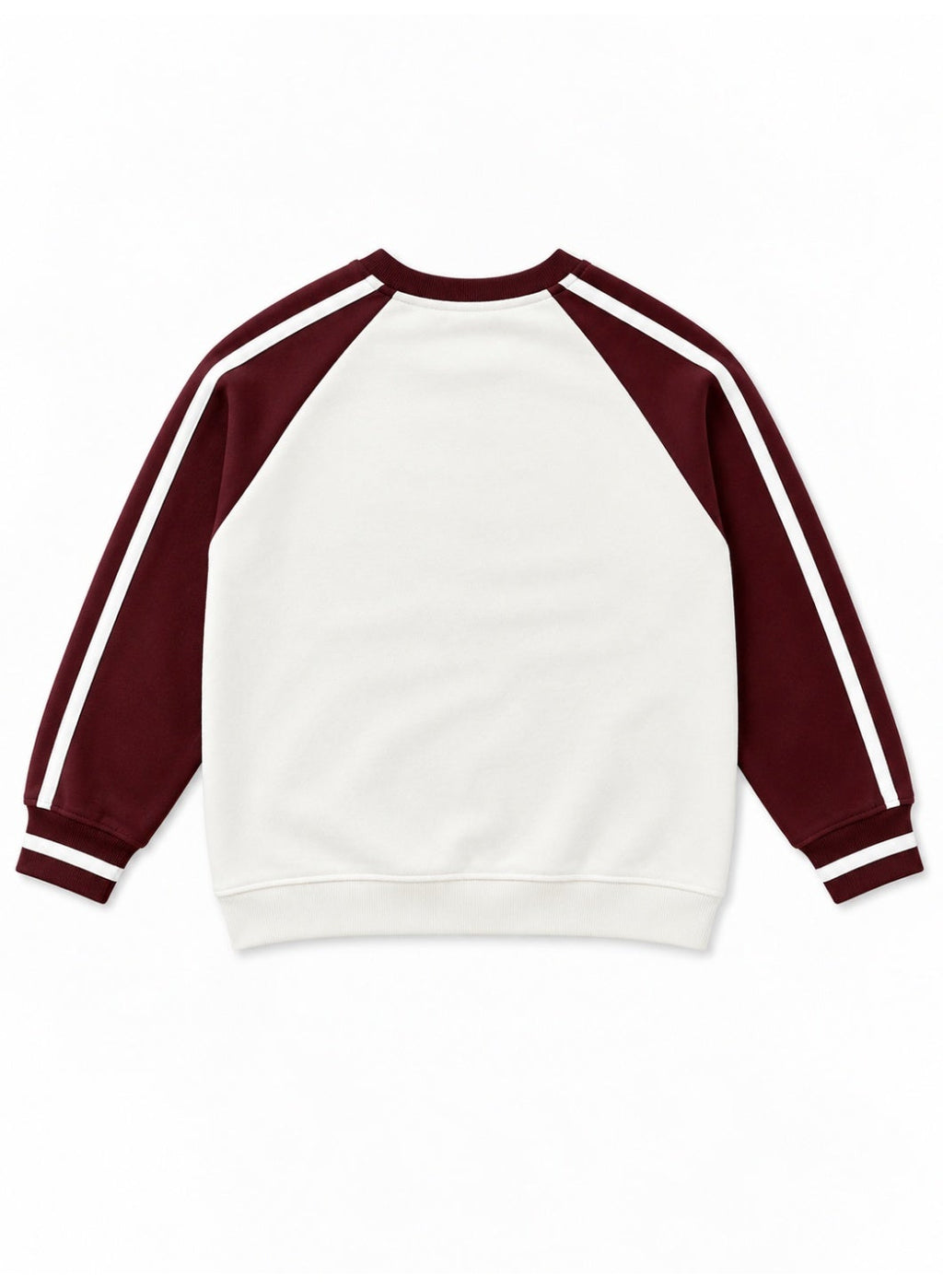 Girls Raglan Sleeve Sweatshirt and Wide Leg Pants Set