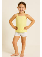 3-Pack Girls' Cotton Camisoles “ Pastel Spaghetti Strap Essentials