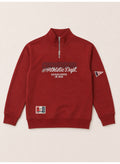 Boys’ Half Zip Text Detail Pullover