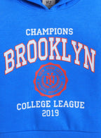 Boys' Blue Brooklyn College Hoodie