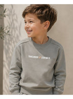 Boys’ Cut & Sew Sweatshirt and Jogger Set