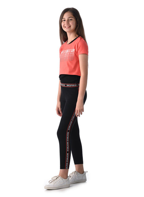 2Pc Leggings Top Set