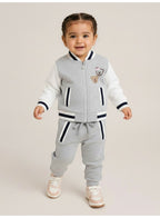 Girls 2-Piece Full Zip Jacket & Jogger Pants Set