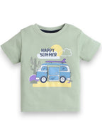 2Pc T Shirt Shorts Set