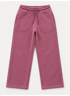 Girls Ruffle Sleeve Sweatshirt and Wide Leg Pants Set
