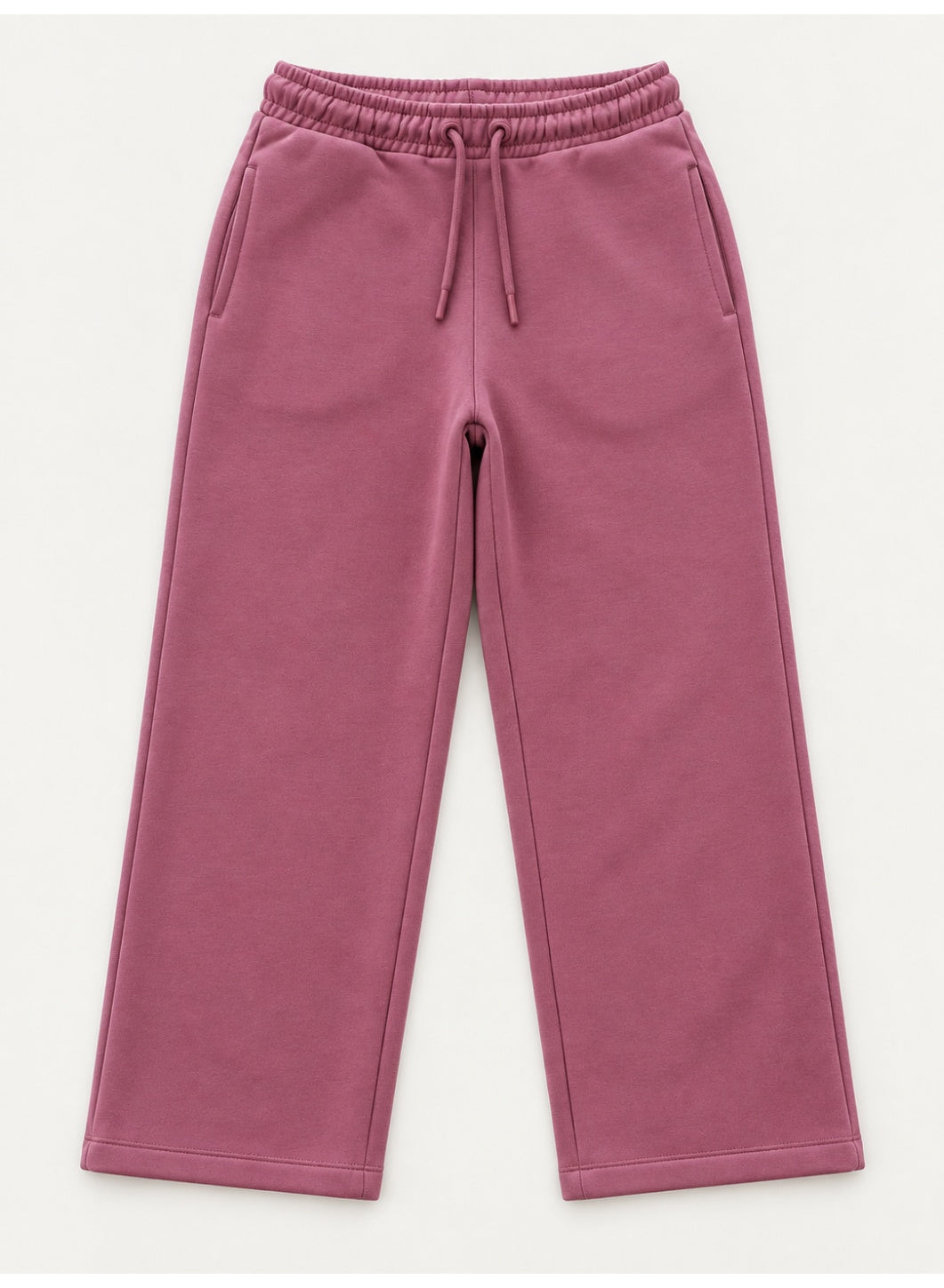 Girls Ruffle Sleeve Sweatshirt and Wide Leg Pants Set