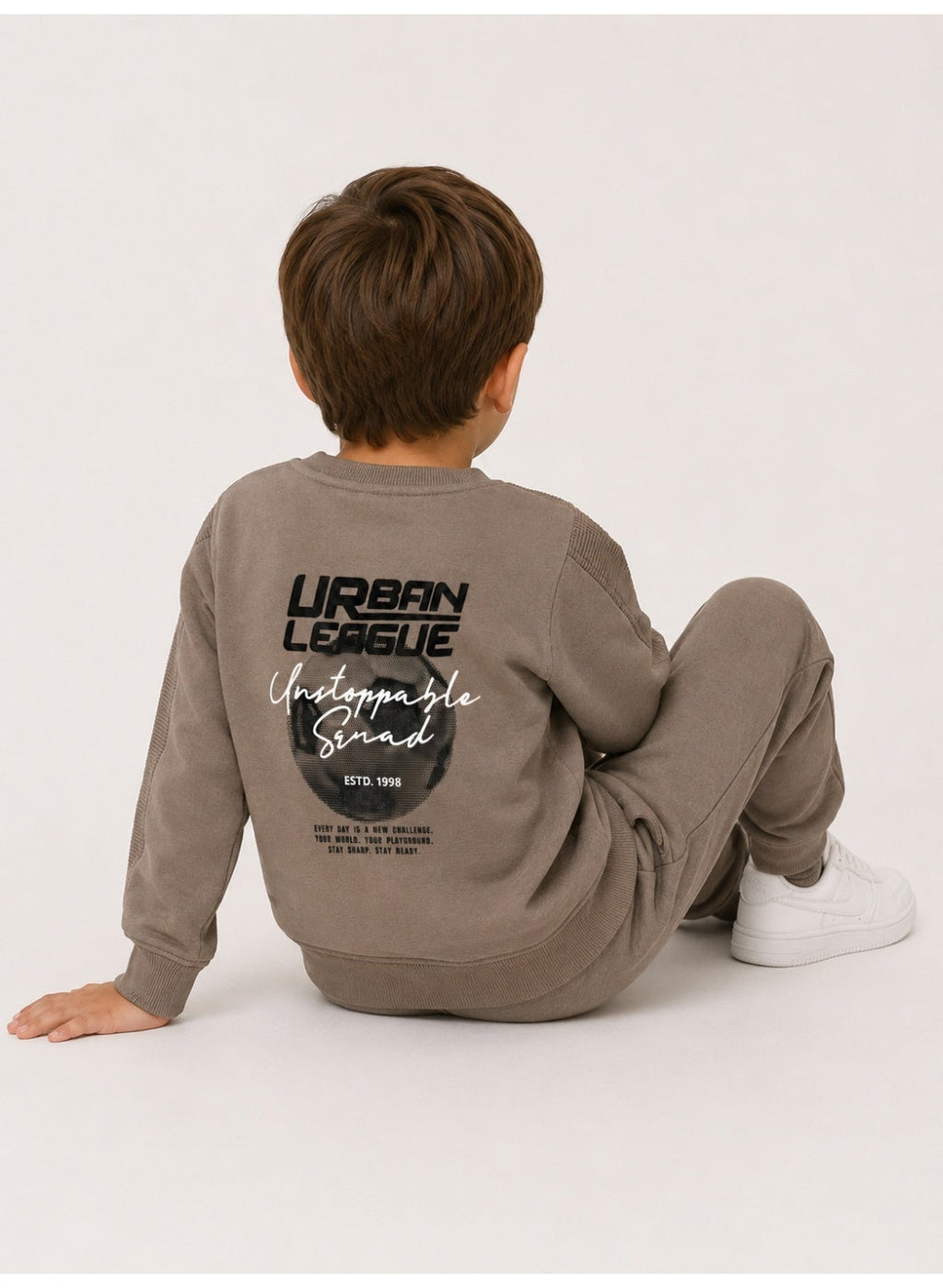 Boys’ Graphic Sweatshirt and Jogger Pants Set