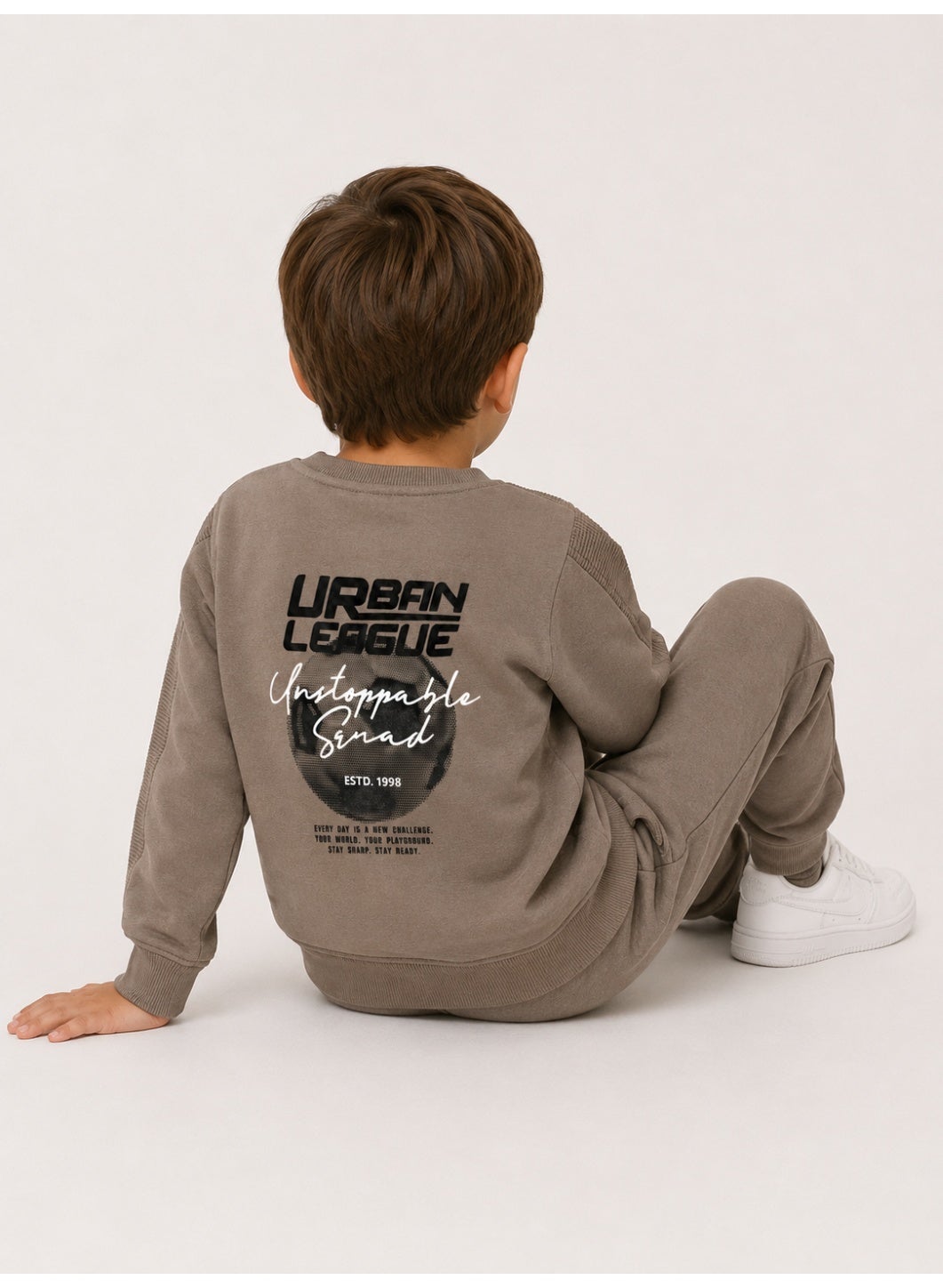 Boys’ Graphic Sweatshirt and Jogger Pants Set