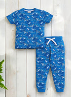 Victor And Jane - All-Over Printed T-Shirt And Pyjama Set