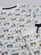 Victor And Jane - All-Over Printed T-Shirt And Pyjama Set