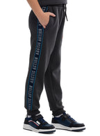 Victor And Jane Cotton World Adventure Graphic Full Sleeves Sweatshirt & Joggers Set - Charcoal Grey