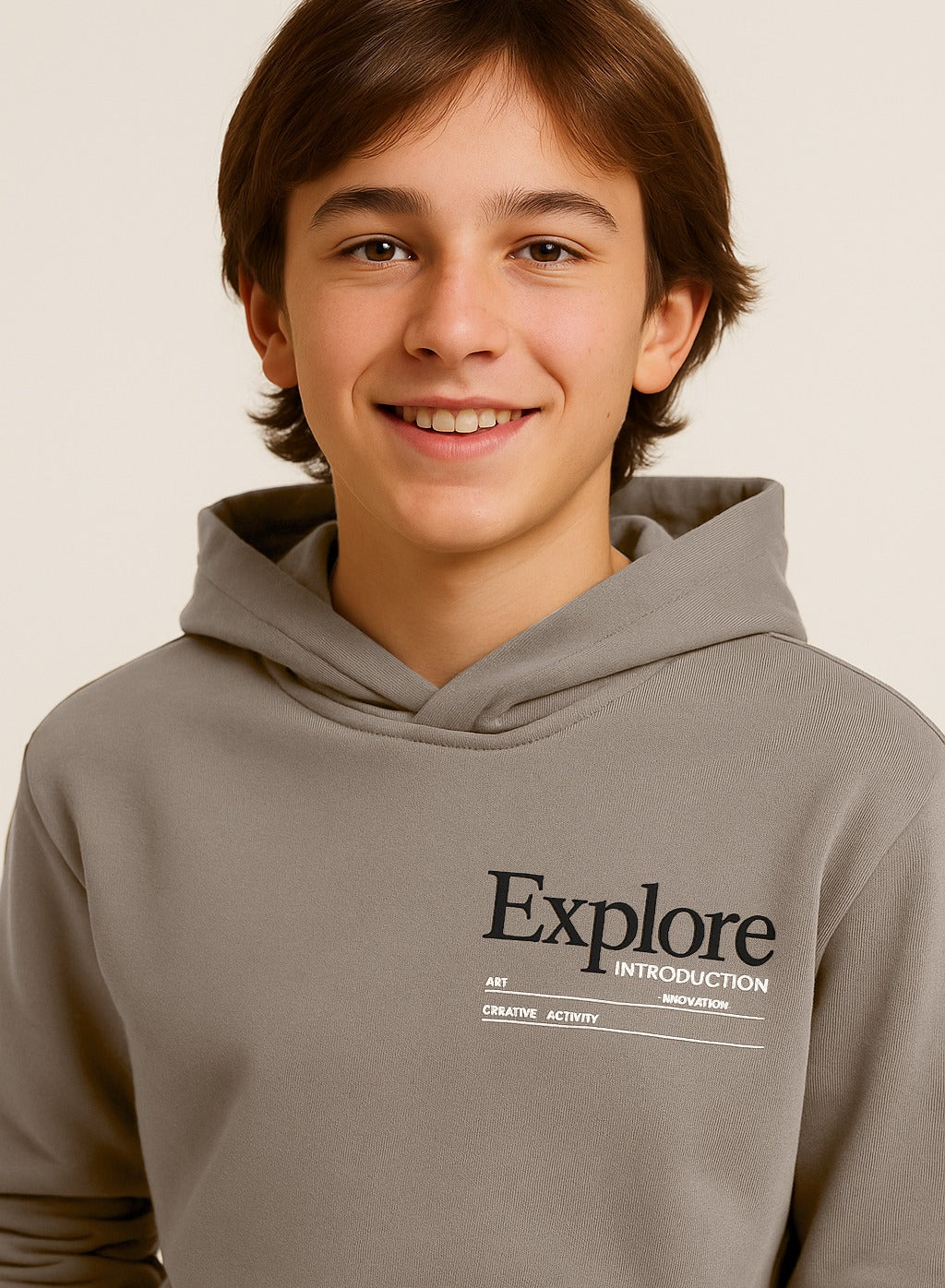 Boys Print Hoodie