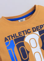 Boys' Mustard Yellow "Athletic Dept. 1986" Graphic Sweatshirt
