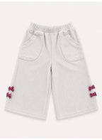 Baby Girls Hoodie with Bow and Pants Set