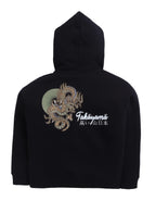 Boys' Black "Takigami Dragon" Graphic Hooded Sweatshirt