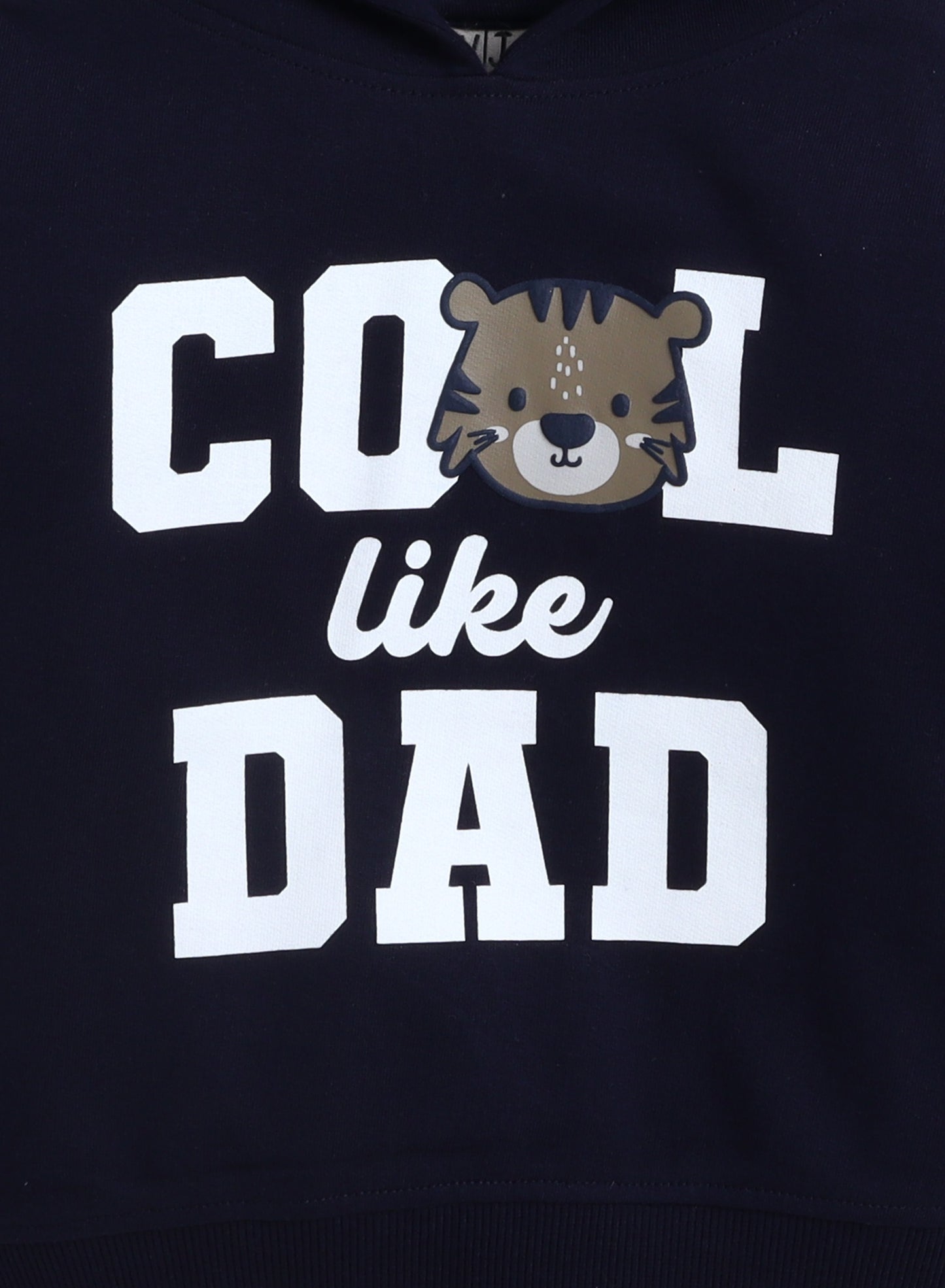 Baby Boys' 2-Piece Hoodie & Joggers Set – “Cool Like Dad”