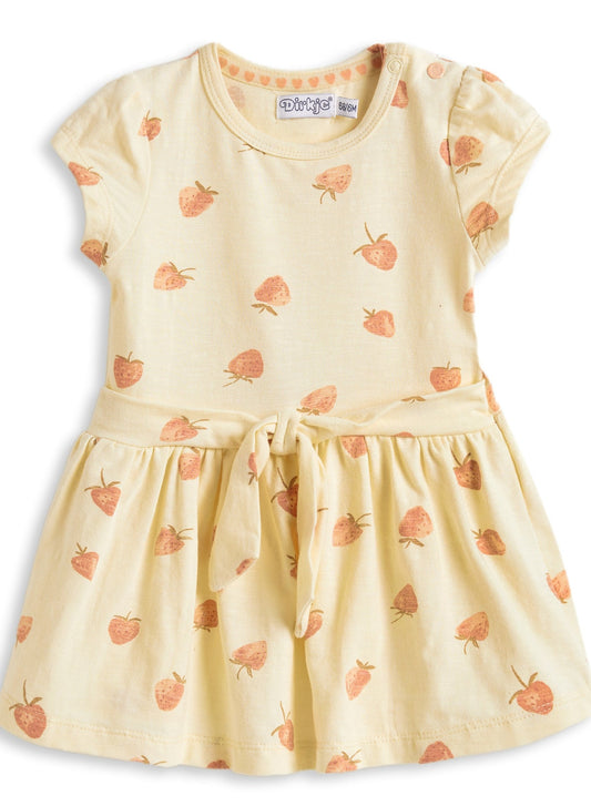 Dirkje girls printed summer dress