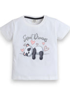 Victor And Jane - Printed T-Shirt And Pyjama Set