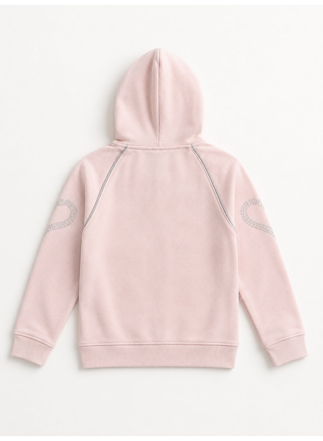 Girls Full Zip Sweatshirt Hoodie and Wide Leg Pants Set
