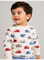 Boys 2-Piece Printed Sweatshirt & Jogger Pants Set