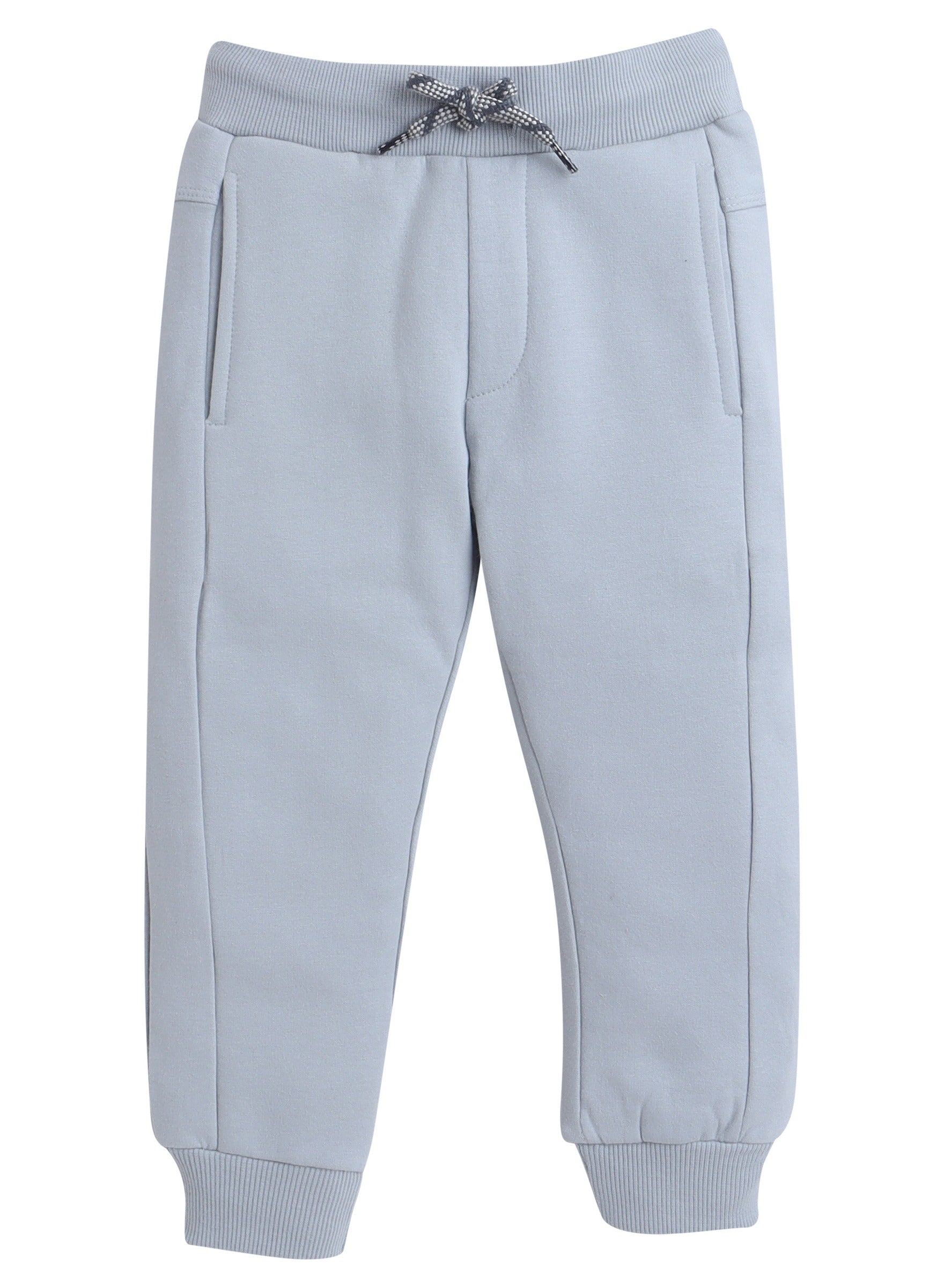 Dirkje Penguin Printed & Embroidered Full Sleeves Sweatshirt And Joggers Set - White/Blue