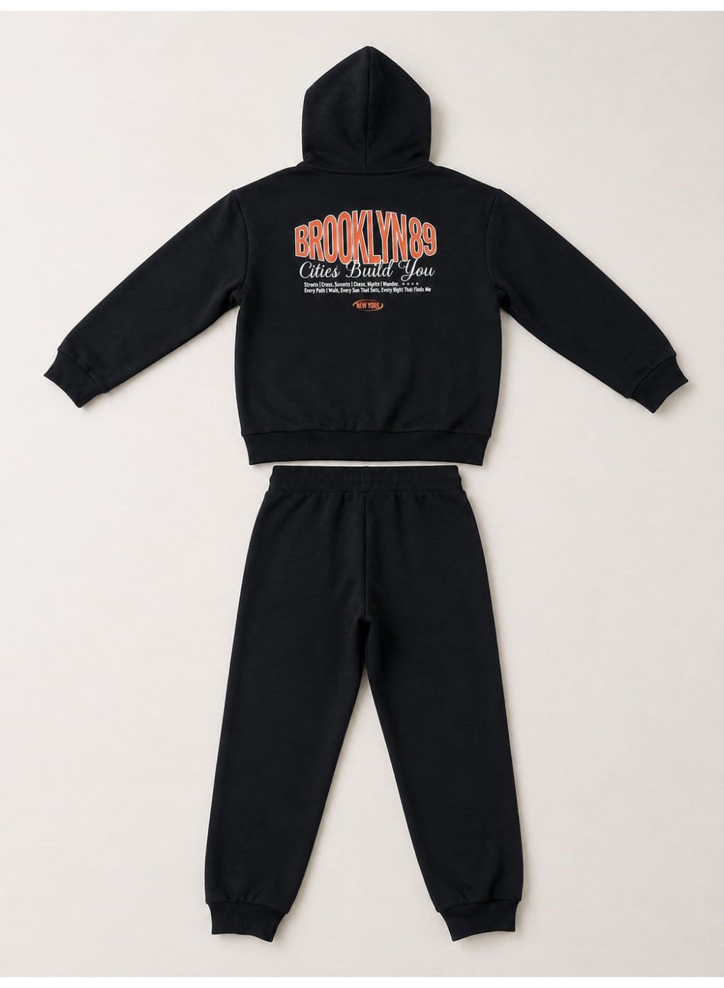 Boys’ Back Graphic Sweatshirt Hoodie and Jogger Pants Set
