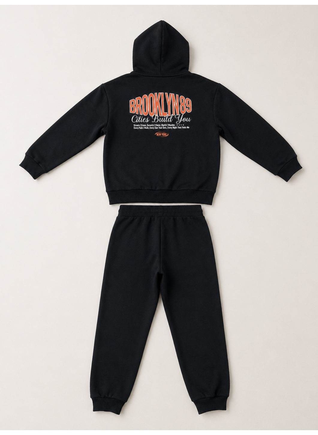 Boys’ Back Graphic Sweatshirt Hoodie and Jogger Pants Set