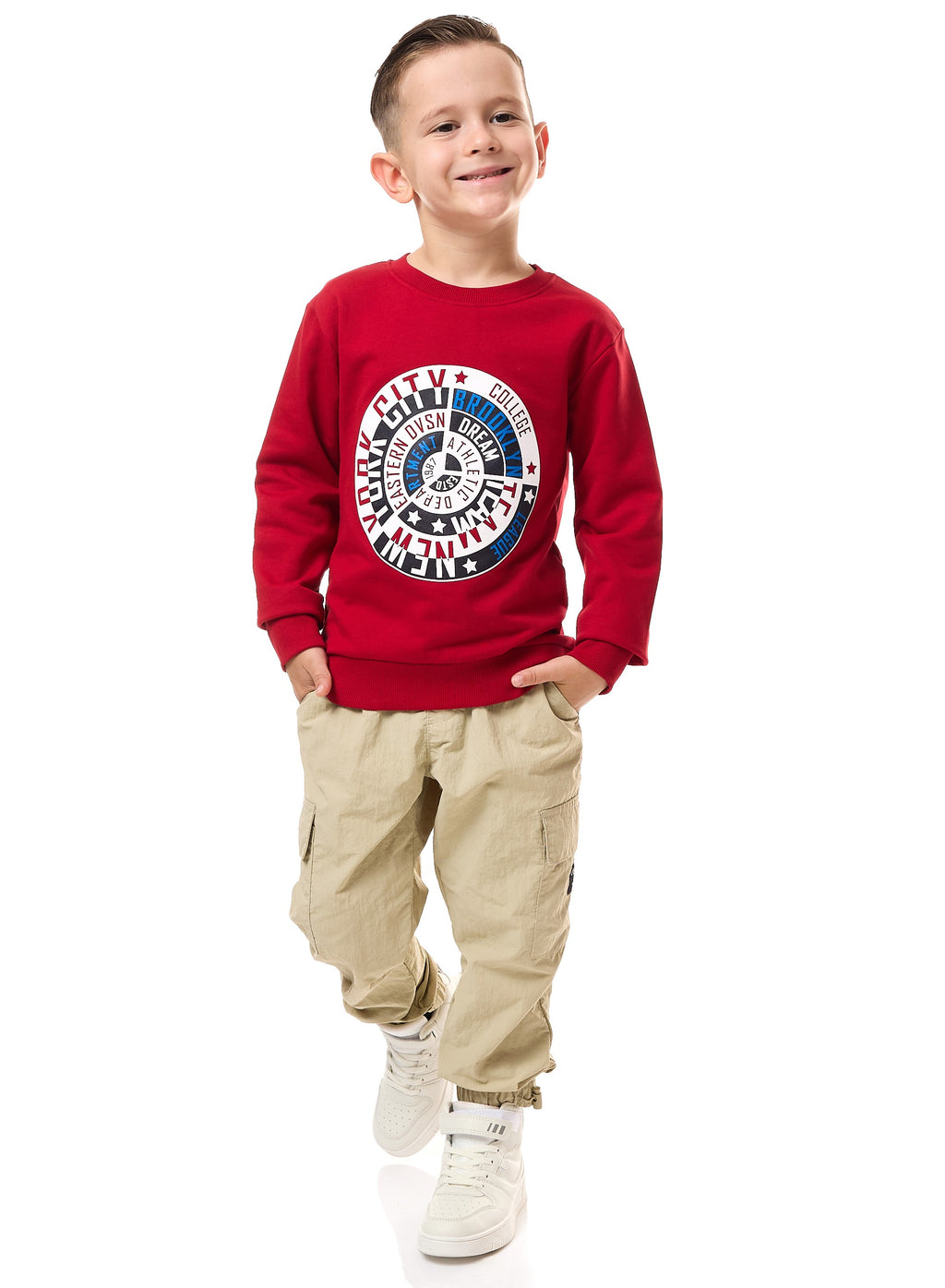 Boys' Graphic "New York City" Sweatshirt