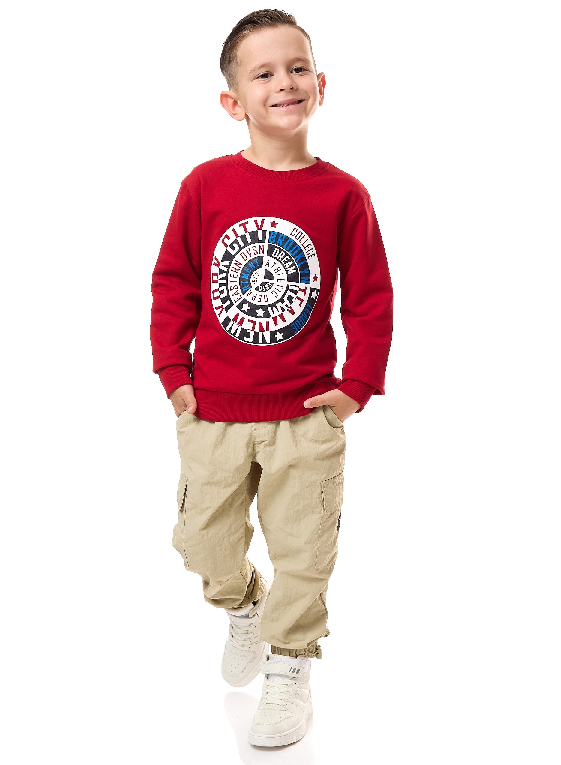 Boys' Graphic "New York City" Sweatshirt