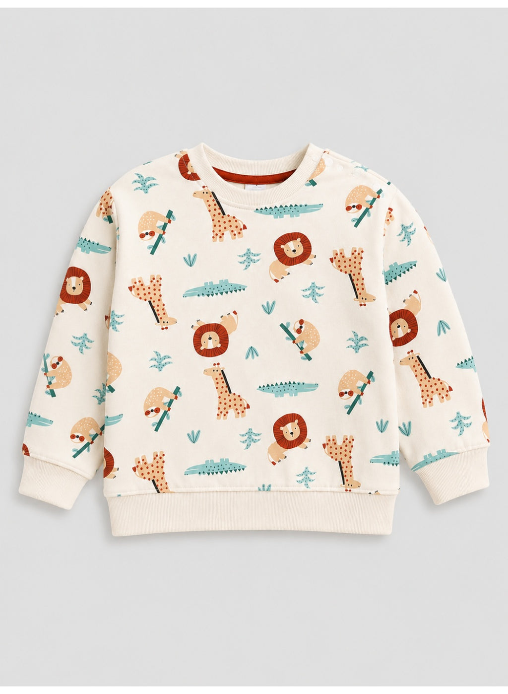 Boys 2-Piece Printed Sweatshirt & Cargo Jogger Pants Set