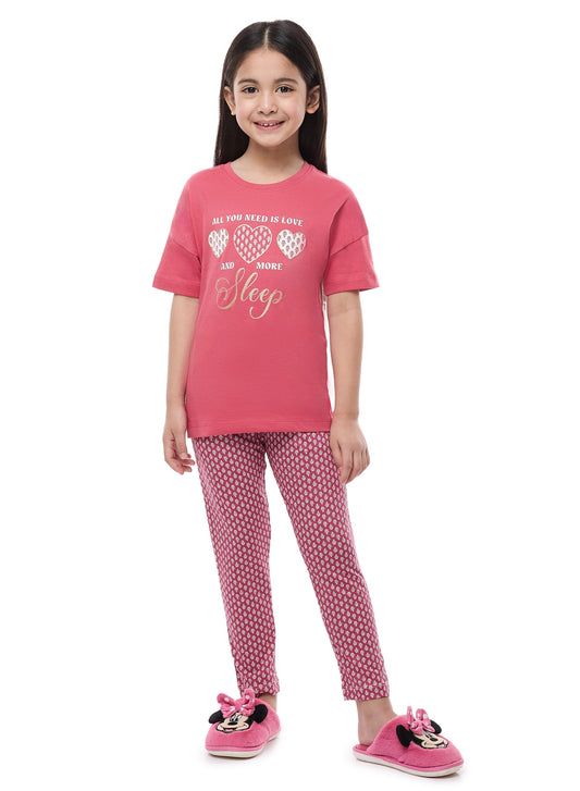 Victor and Jane Girls' PJ Sets – Soft, Breathable Sleepwear for Kids  2-3YRS