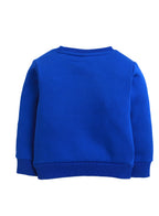 Boys' Printed Crew Neck Sweatshirt “ Blue