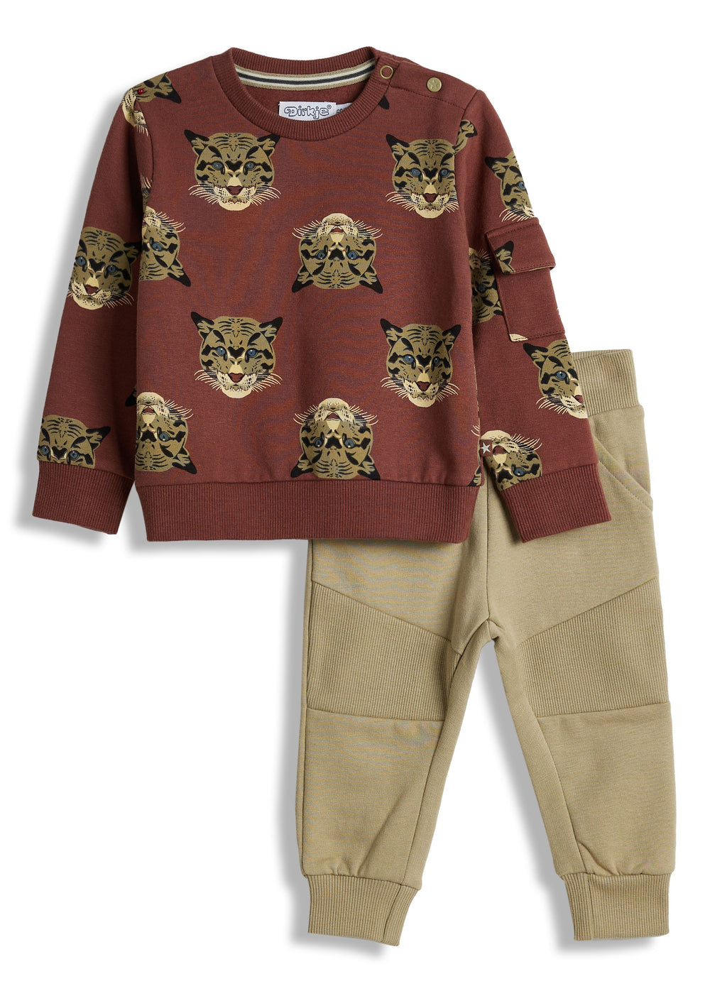 Print Pants Top Set