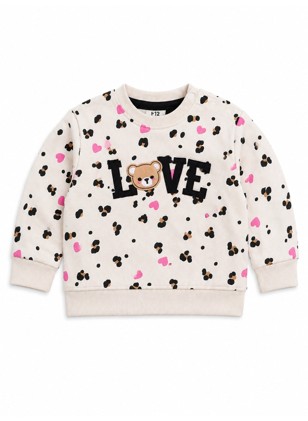 Girls 2-Piece Printed Sweatshirt & Jogger Pants Set