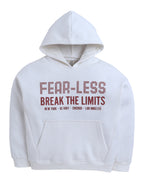 Boys' Off-White "Fear-Less Break The Limits" Hooded Sweatshirt