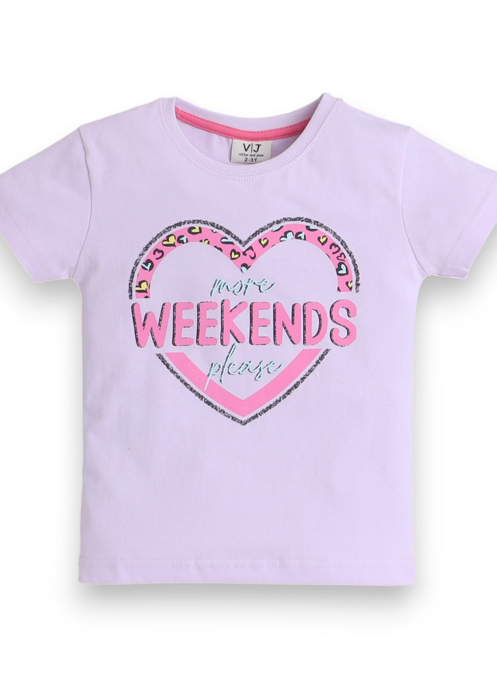 Victor And Jane - Printed T-Shirt And Pyjama Set